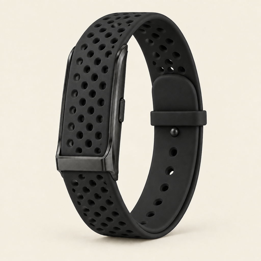 Bracelet silicone sport noir inclus avec Kalyo Noir